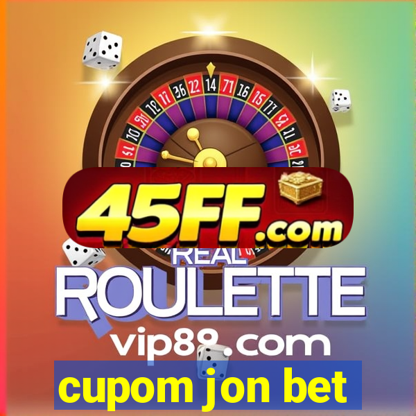 cupom jon bet